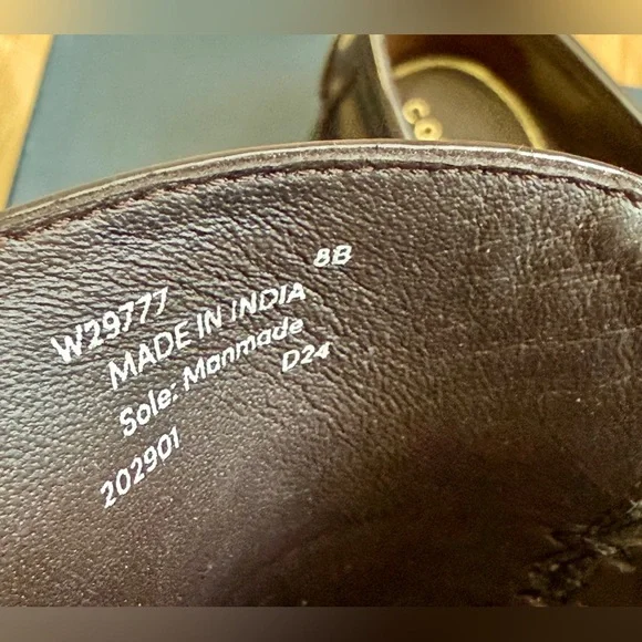 Cole Haan Lux Pinch Penny Loafer in Black Leather Size 8 B NIB - Picture 6 of 6